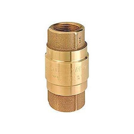 STRATAFLO PRODUCTS INC. 1/2" FNPT Brass Check Valve with Buna-S Rubber Poppet 300-050